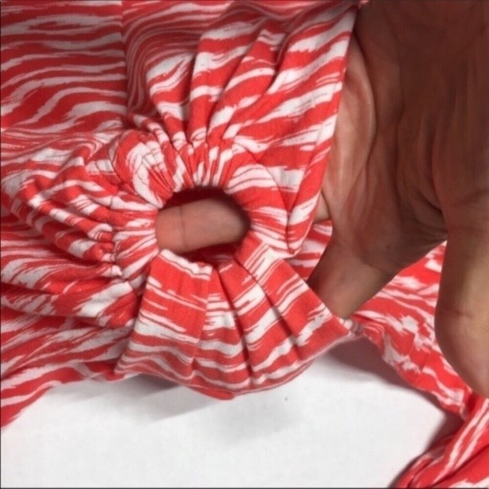 Pendleton Breezeway Zebra Print Faux Wrap Long Sl… - image 6